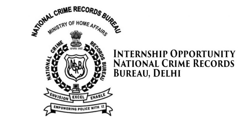 Internship Opportunity @ National Crime Records Bureau, Delhi