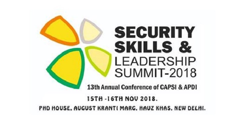 13th Security Skills and Leadership Summit 2018 [15-16 Nov, New Delhi]