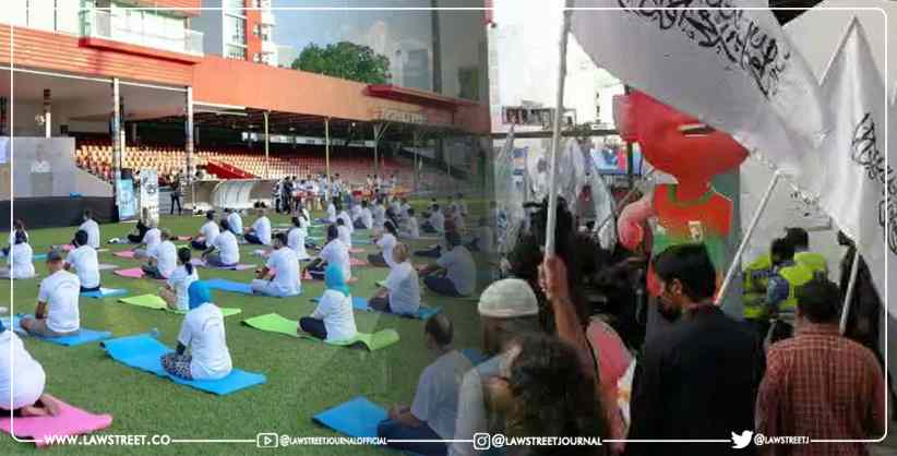 Yoga Is Against Islam Angry Muslim Mob Disrupts Yoga Event Maldives