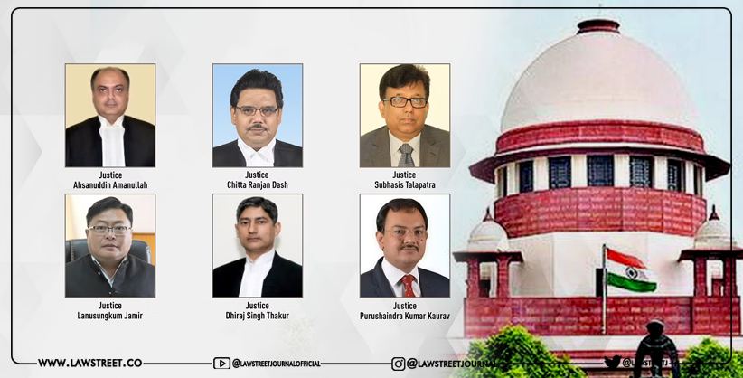 Central Government Transfer Of Six High Court Judges