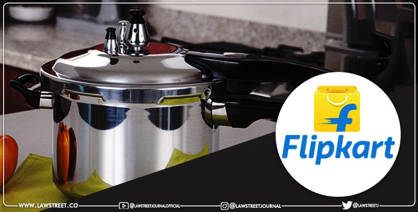 Flipkart fined  Lakh and directed to recall 598 sub standard pressure cookers 