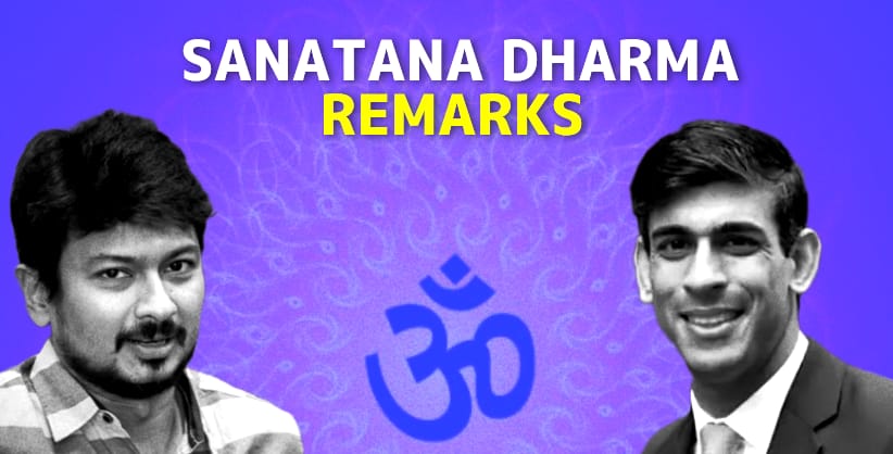 Stalin Junior's Remarks on Sanatana Dharma Spark Comparisons with UK PM's Proud Hindu Identity 