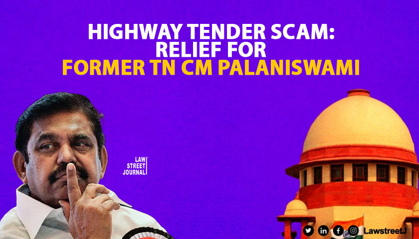 Supreme Court rejects TN anti corruption agencys plea seeking fresh probe against ex CM Palaniswami