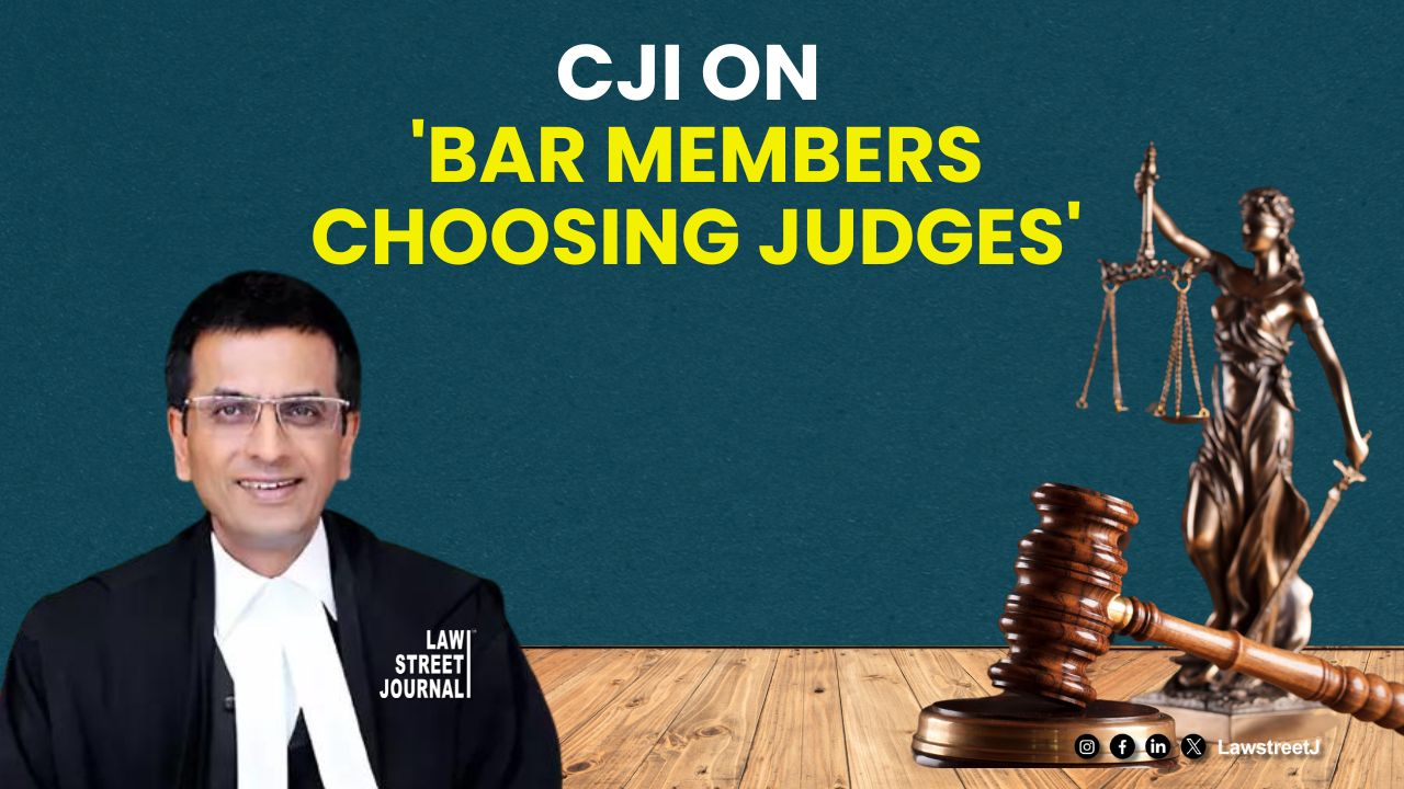 'Extremely surprising for Bar member to want particular judge to hear': CJI DY Chandrachud