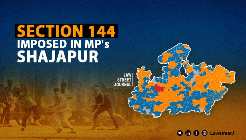 Section imposed in parts of MPs Shajapur after stone pelting on religious procession