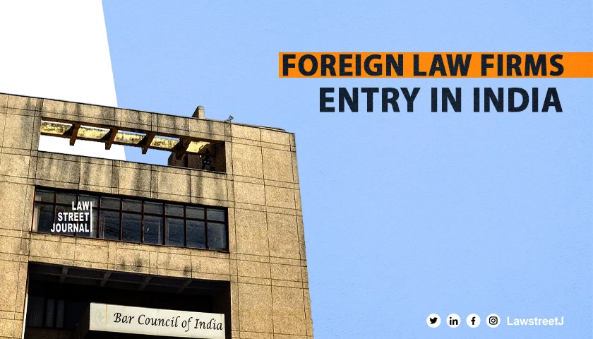 Foreign law firms entry in India Delhi HC seeks BCIs response in plea challenging move