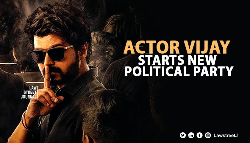 Actor Thalapathy Vijay Starts New Political Party TVK for Change in Tamil Nadu