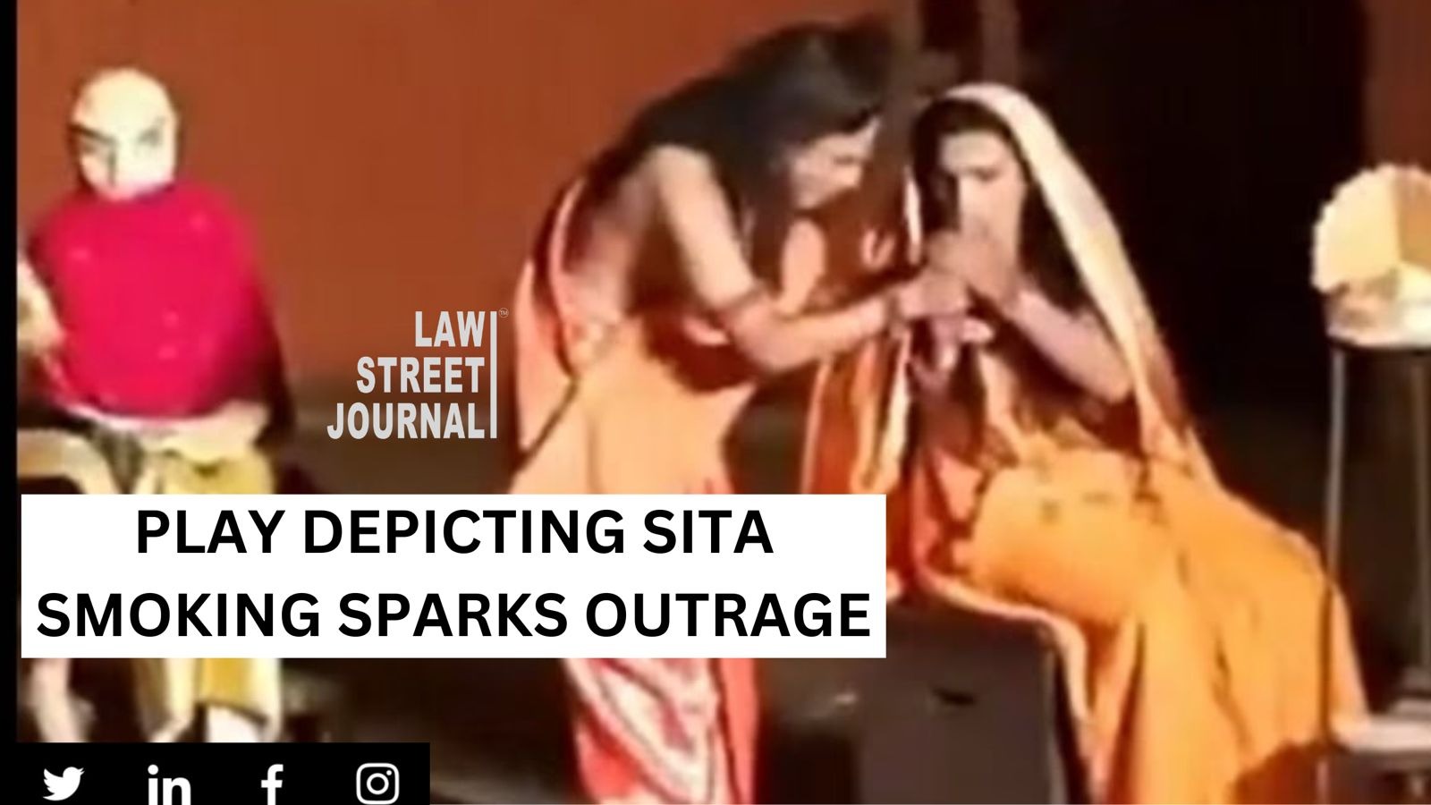 Goddess Sita smoking in 'Ramlila' performance: University professor, 5 students arrested
