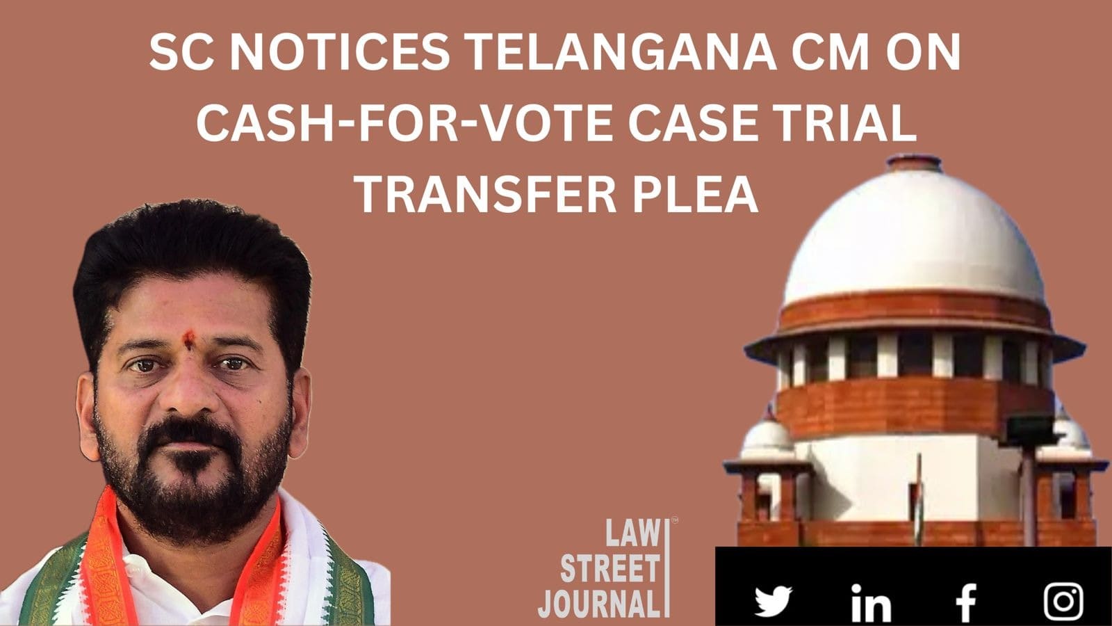 Cash-for-vote case: SC issues notice to CM on plea to transfer trial against him 